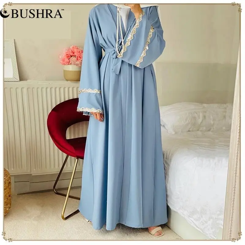 Женское платье-кардиган с кружевом Средний Восток | Женская одежда