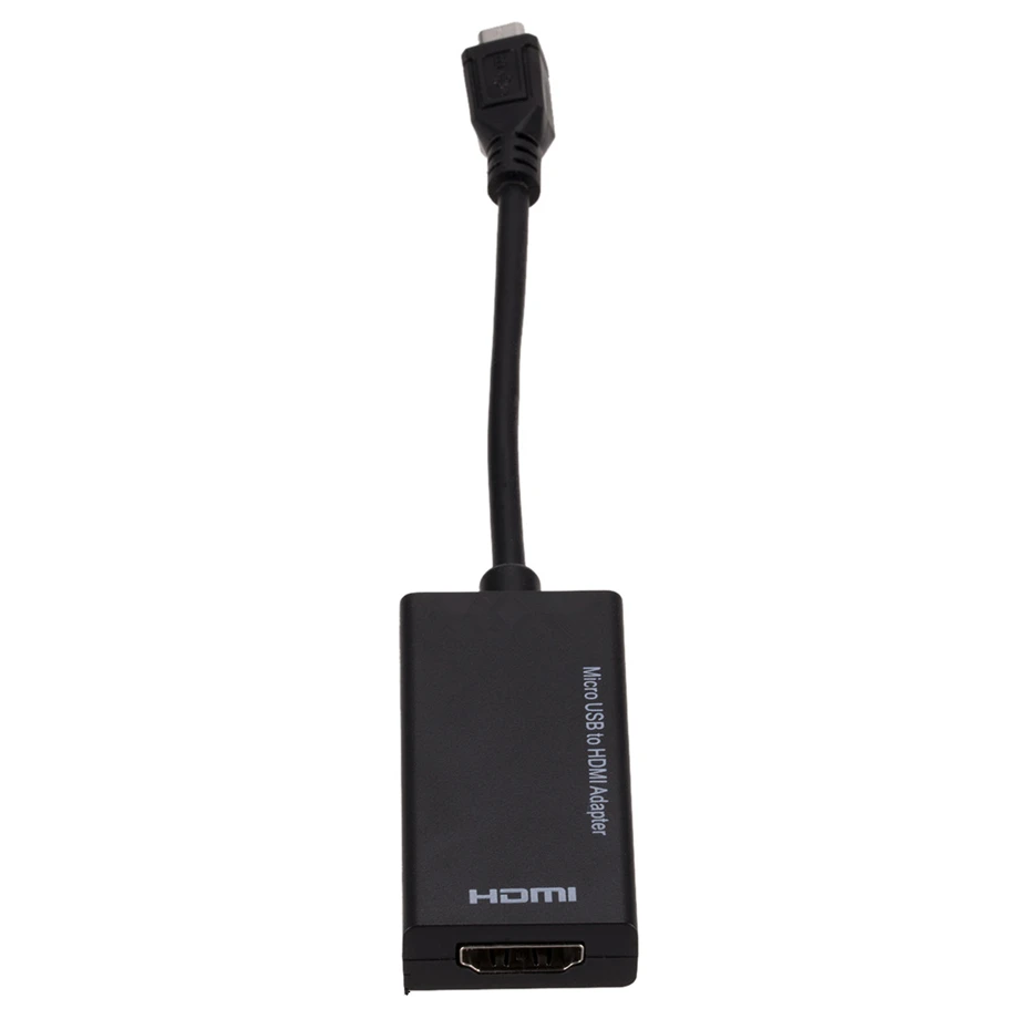 Преобразователи PzzPss Micro USB HDMI совместимые с преобразователями HD 1080P кабель для
