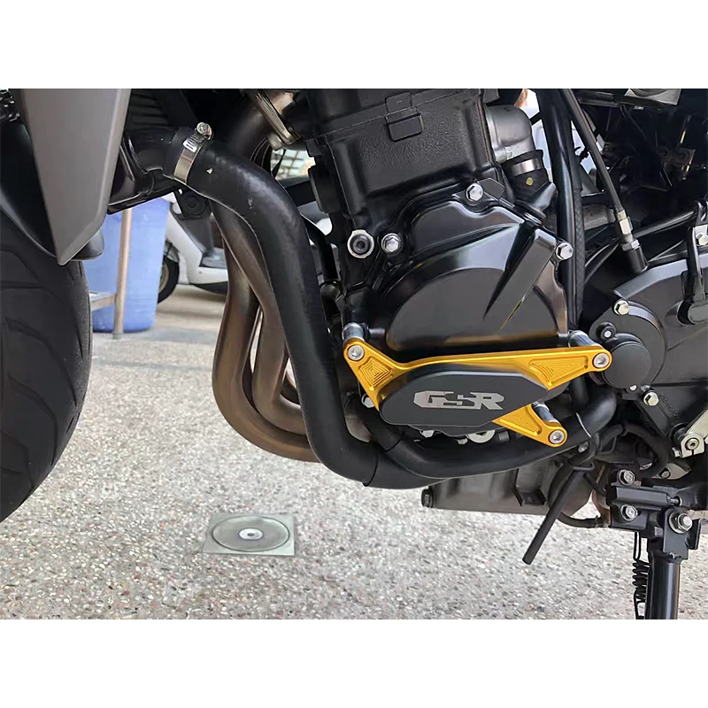 Для SUZUKI GSR 400 600 750 GSR600 GSR400 06-12 GSR750 12-16 CNC POM Frame Slider Crash Pad двигатель статор чехол Защита