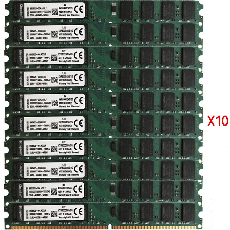 

Оперативная память DDR2 PC2, 10 шт., 5300 МГц, 800 МГц, 667 контактов
