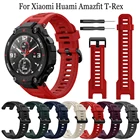 Сменный спортивный ремешок для Huami Amazfit T-Rex pro, регулируемые браслеты с инструментом для Huami Amazfit T-Rex, силиконовый ремешок для часов