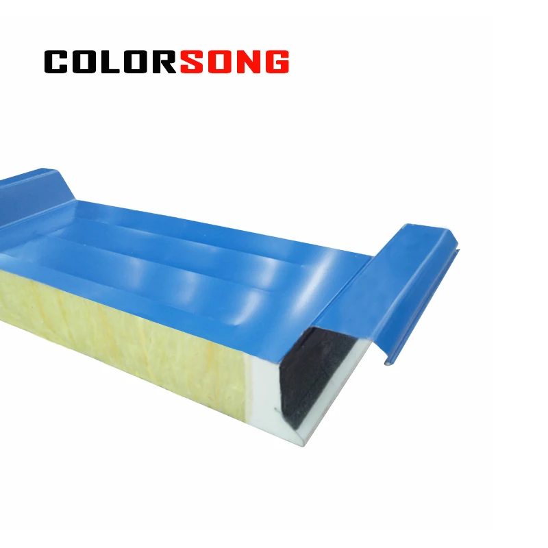 Горячая Распродажа оцинкованный гофрированный листовой металл каменная вата