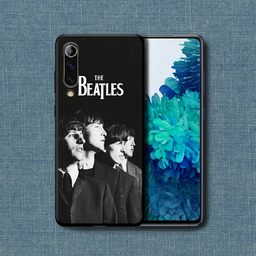 

Beatle Band Phone Case For Xiaomi Mi Note 10 A3 9 MAX 3 A2 8 9 Lite Pro Ultra black Coque Silicone Shell Tpu Funda Fashion Back