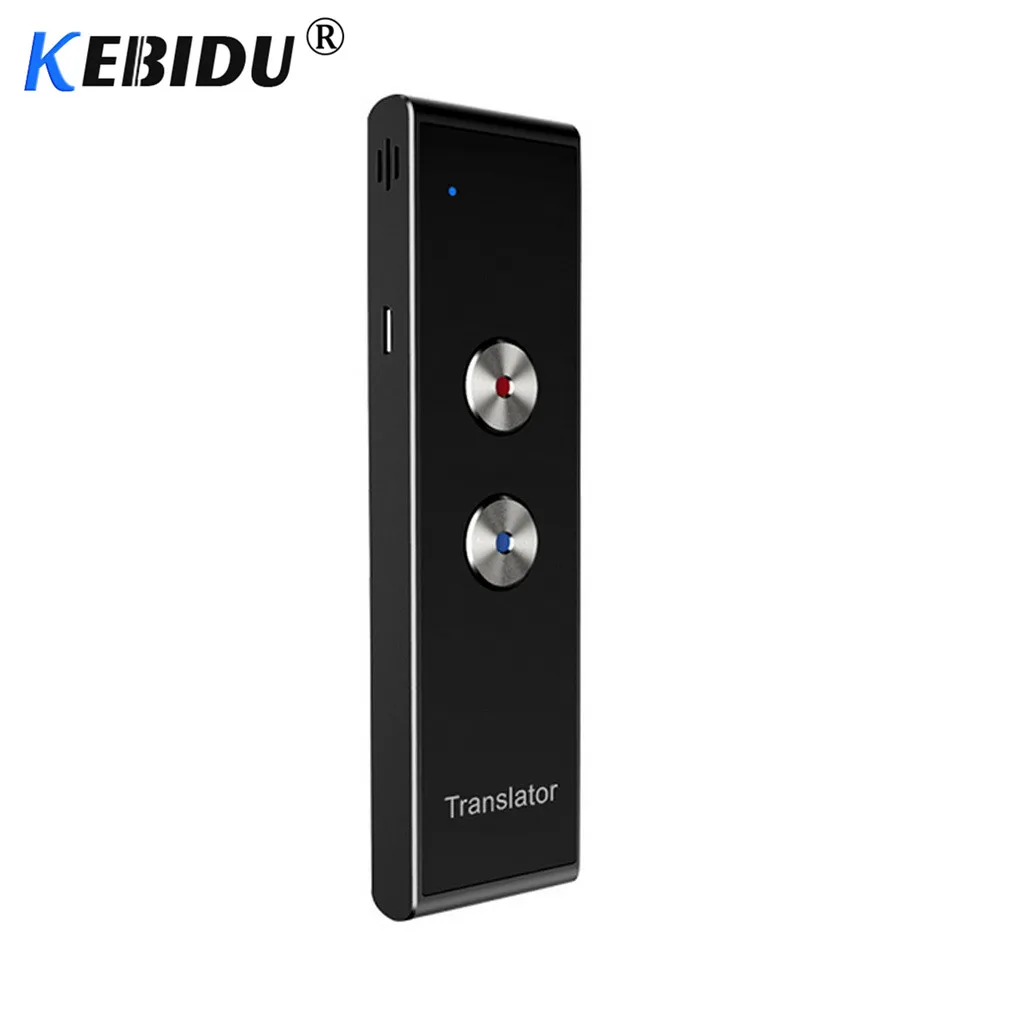 Портативный Умный переводчик голоса улучшенная версия для обучения путешествия