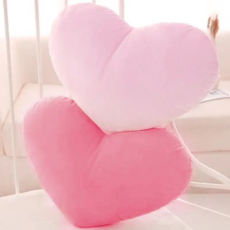 

Ins Love Pillow Sleep Sofa Decoration Girl Decorative Pillows Bedside Dormitory Heart Washable Pillow Anti-Static 100% Cotton