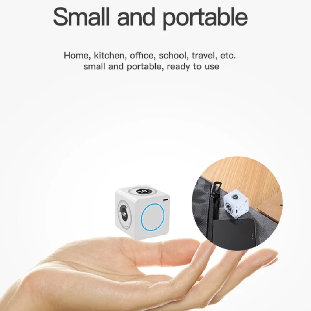 llano mini gadget usb timer small square digital led alarm clock digital desktop kitchen desk tool workingmeetingsporttimming free global shipping