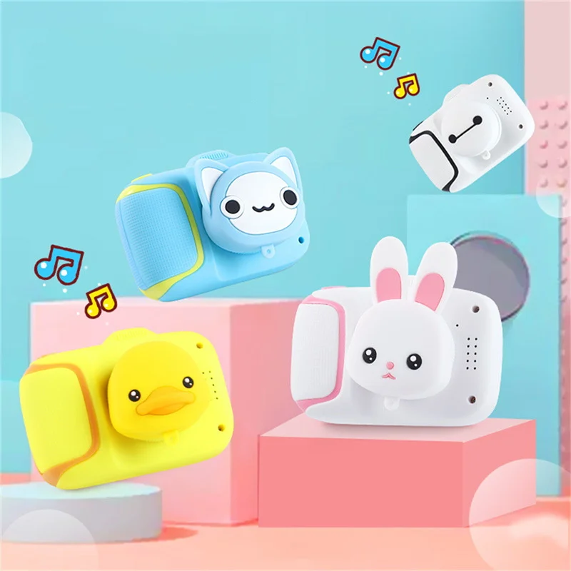 

Child Camera 1080P HD Digital Camera 2 inch Cute Cartoon Camera Toys Children Birthday Gift 2000W Photo Video Camera For Kids