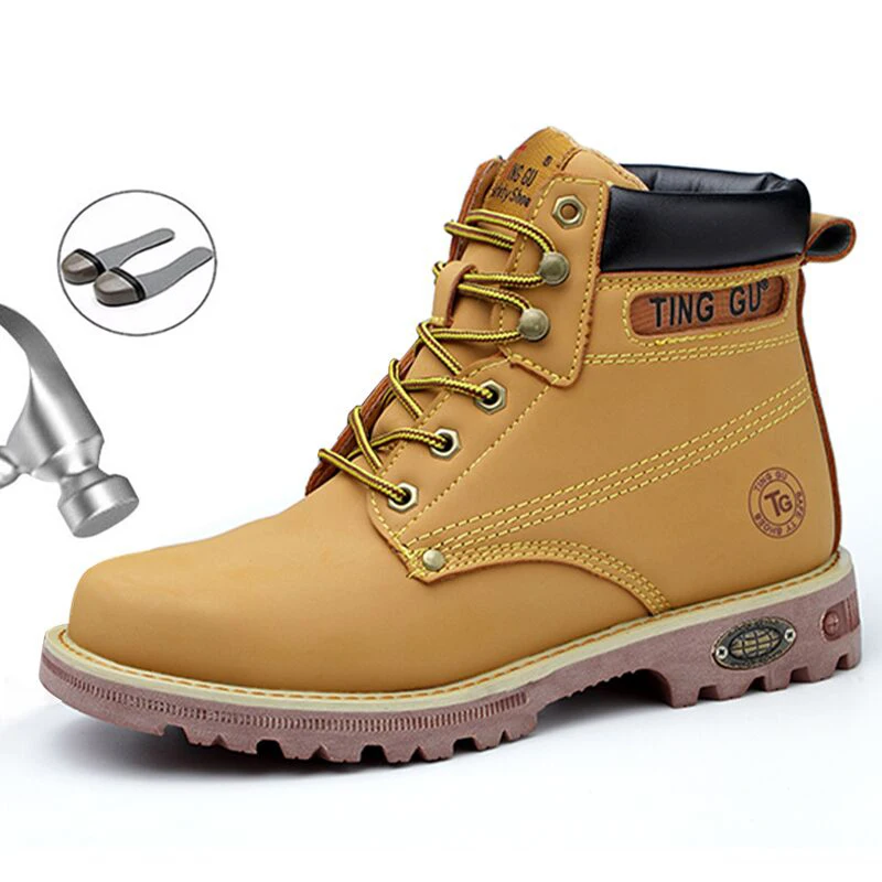 Зимние ботинки мужские Ботинки Martin Рабочая защитная обувь со стальным носком