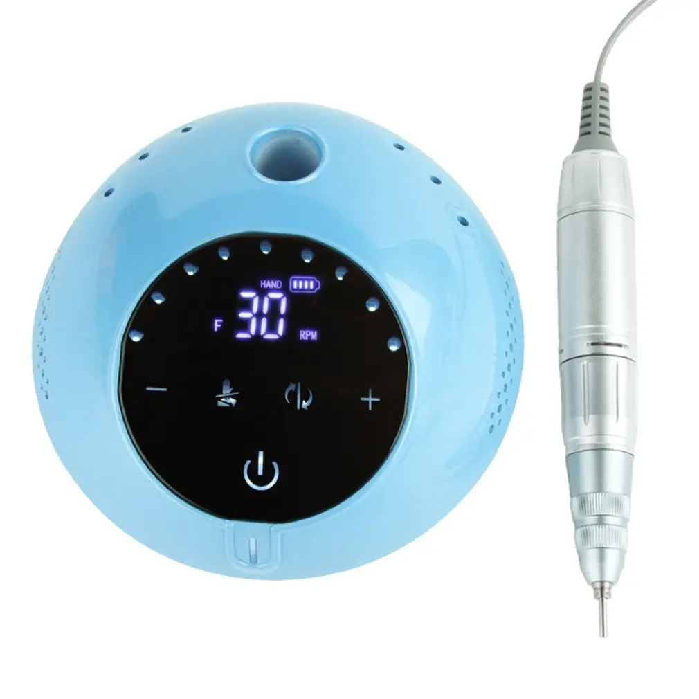 

35W Nail Professional Tool Electric Nail Drill Manicure Machine Cordless Rechargeable Portable Nail Drill Manicure Pedicure File