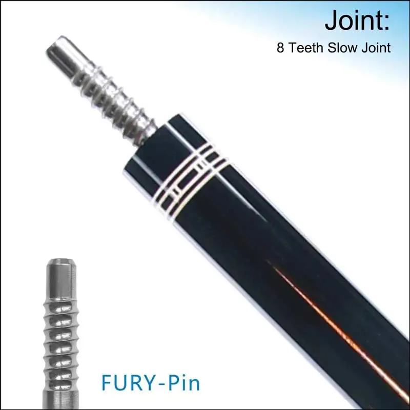 Фурия официального магазина Carter's CL-4 бильярдным кием 13 мм тигровый Everest