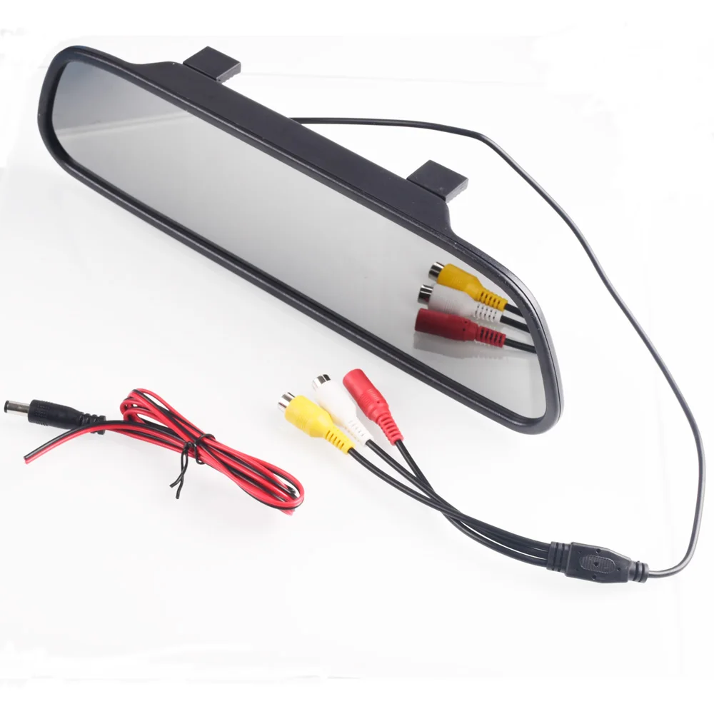 5 дюймовый монитор зеркала автомобиля HD заднего вида CCD Видеосистема помощи при