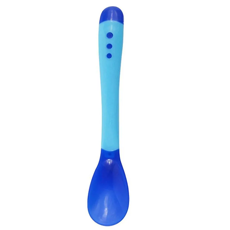 Soup Spoon Healthy Infant Sensing Temperature Sucker Kitchen Cooking Rice Childre Tableware | Дом и сад