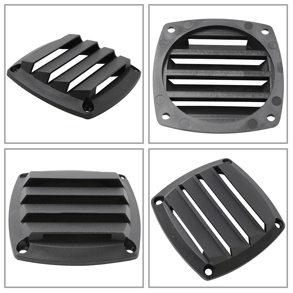 

3Inch Marine Grade ABS Grill Airflow Air Flow Vent Cover Round Louvered Vent for RV Boat Boat Vent