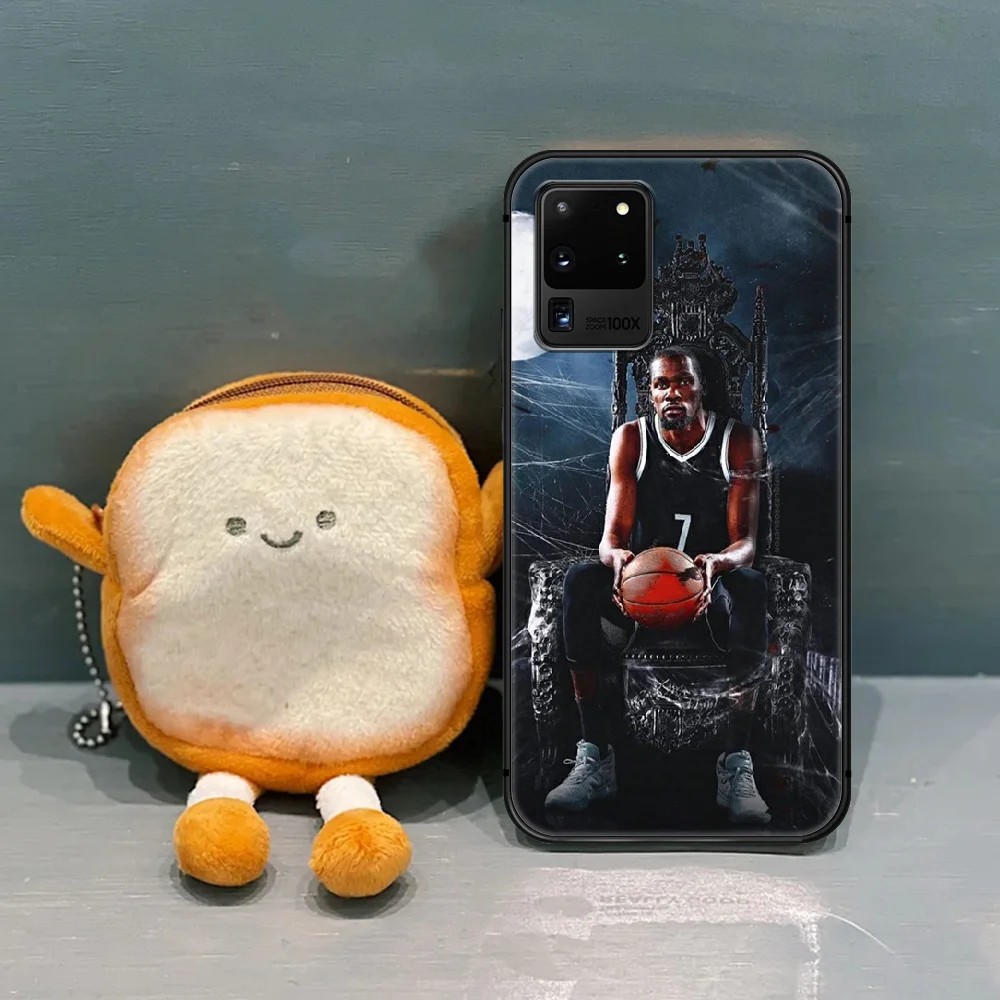 

basketball Kevin Durant Phone Case Cover Hull For Samsung Galaxy S 7 8 9 10 e 20 FE uitra plus Note 9 10 20 black Etui 3D Shell