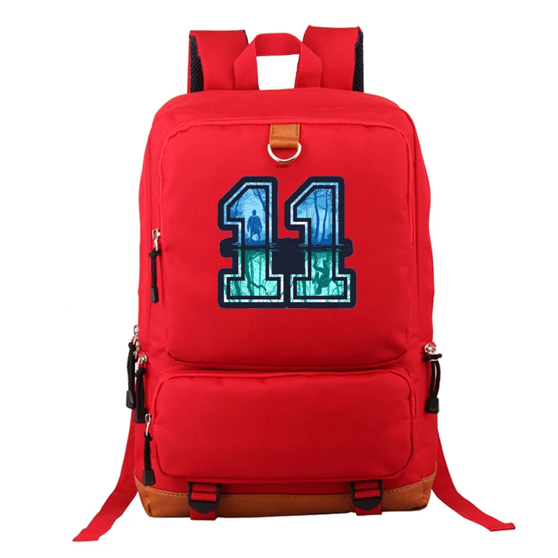 Странные Вещи рюкзак кожаный аниме Tassen Sac Dos 14xl Mochila Masculina книжная сумка на молнии