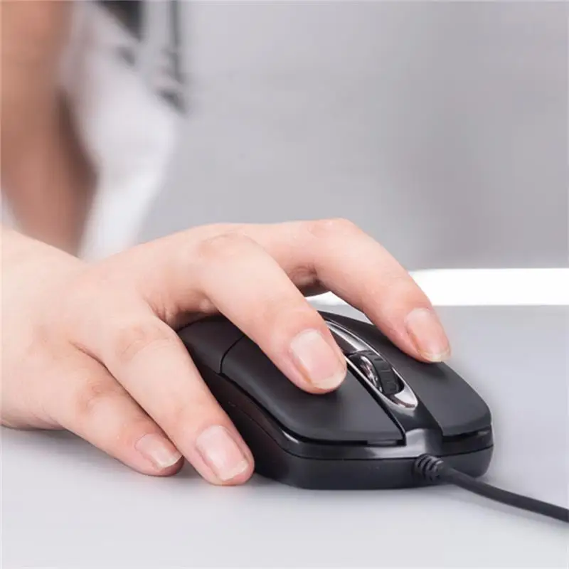 universal usb wired gaming mouse 1200 dpi 3 buttons game led optical ergonomics mouse for pc laptop computer accessories free global shipping