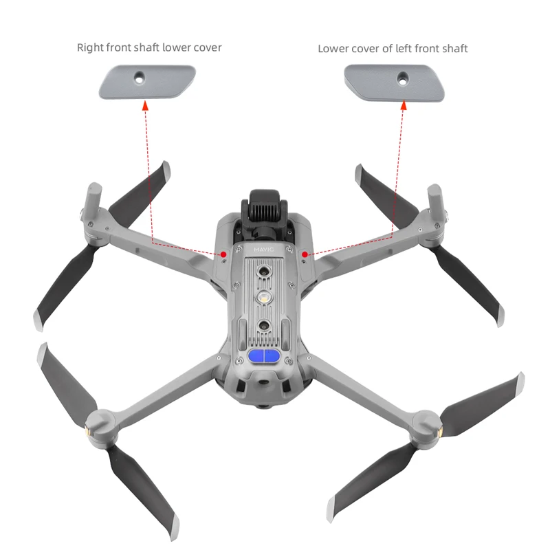 

Brand New Drone Left Right Front Cap for DJI Mavic Air 2 Shaft Cover Drone Repair Spare Parts Replacement Accessories