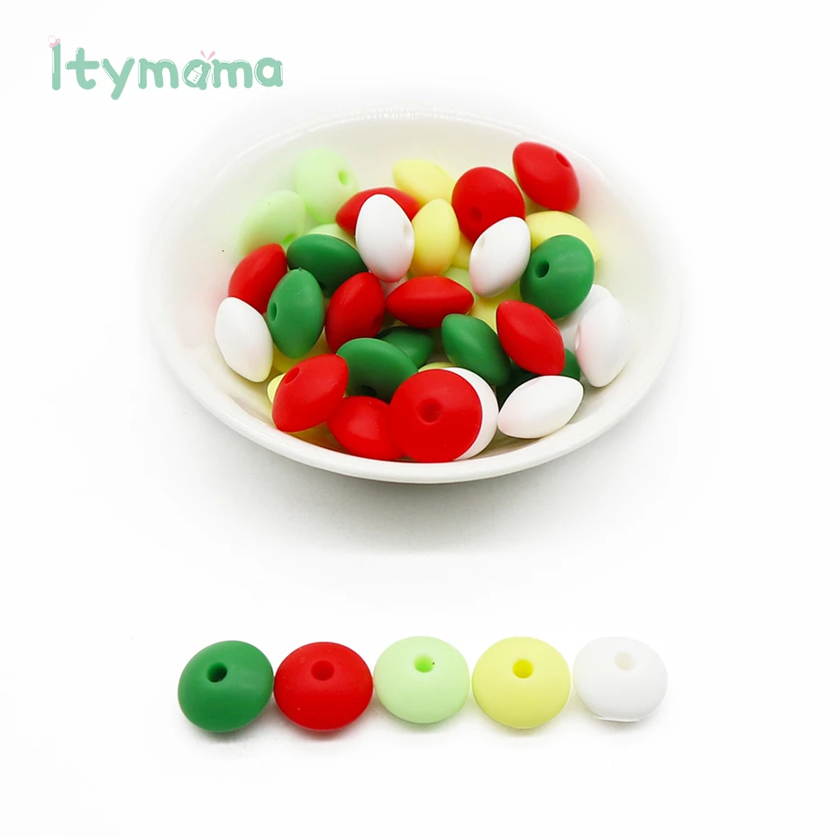 60pc BD020 Mix-2 Itymama, 60 шт., пищевые силиконовые счеты, бусины, жемчуг, силиконовые бусины, сделай сам, Прорезывание Зубов, уход за ребенком, ожерелье, соска, цепочка, детский Прорезыватель - Цвет: 60pc BD020 Mix-2