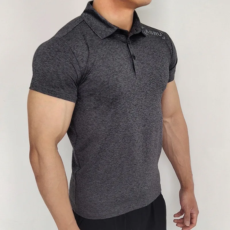 

Рубашка-поло мужская быстросохнущая с коротким рукавом, повседневная спортивная одежда для отдыха, для молодежи, на лето