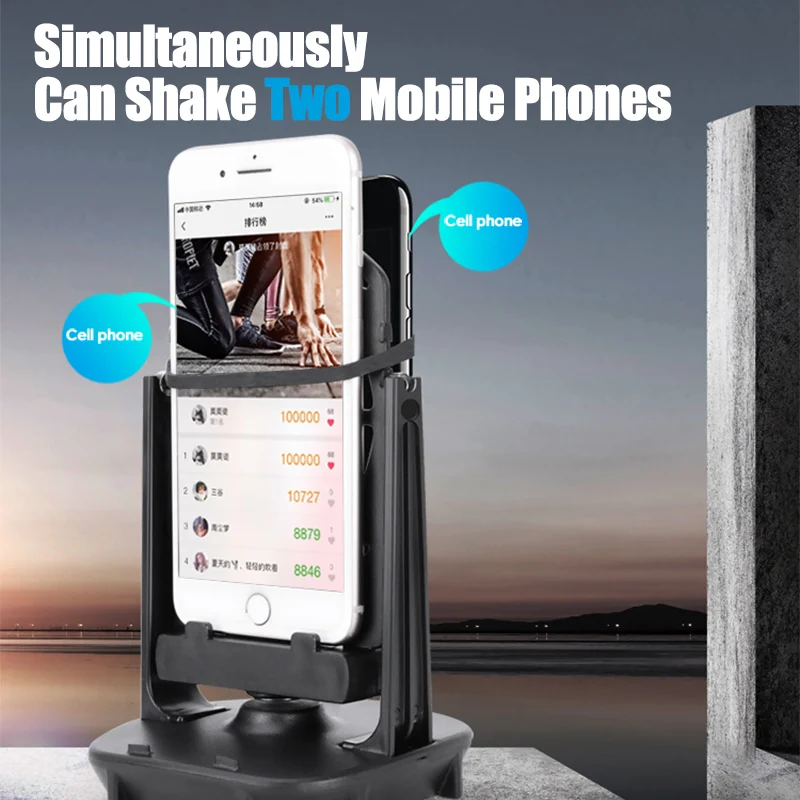 new desk walking swing shaker mobile phone stand holder for pokemon go phone wiggler counter pedometer brush stepper for phone free global shipping