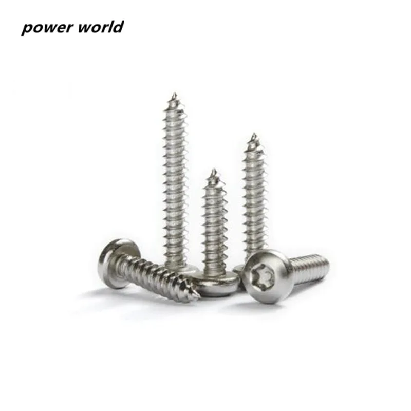 Саморезы Из Нержавеющей Стали M3.9 304 Противоугонный винт с круглой головкой