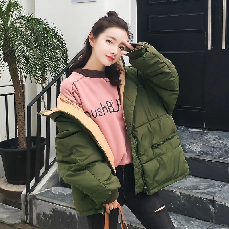 Clothing for Women  Ladies Coats and Jackets The New Fashion Short  Cotton Hooded Thicken Keep Warm
