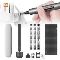 original xiaomi wowstick1f mini electric screwdriver rechargeable cordless power screw driver kit with led light lithium battery