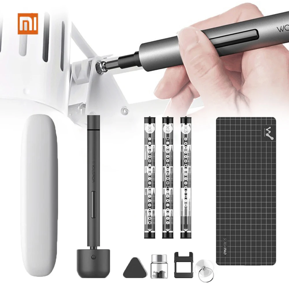 Оригинальный Xiaomi Wowstick1F Мини электрическая отвертка аккумуляторный