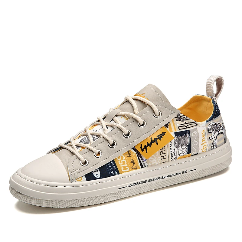 

Men Classical Canvas Shoes Leisure Walking Sneakers Summer Outdoor Non-Slip Skateboard Shoes 2021 New Brand Designer 39-44