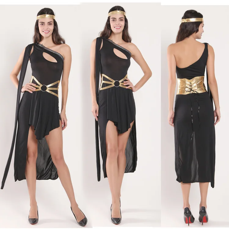 Европейский греческий Костюм Богини Хэллоуин вечевечерние Косплей Арабская