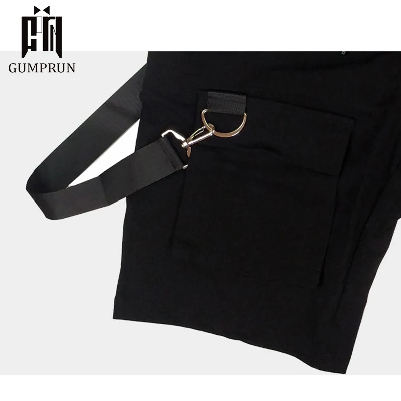 Брюки-султанки мужские с лентами Джоггеры-карго уличная одежда повседневные