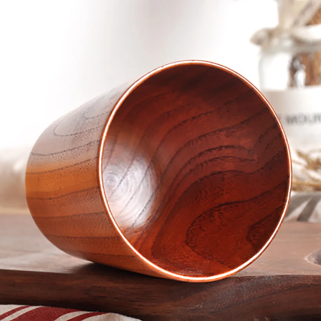 Деревянная кружка для кофе чая пива сока молока воды|Стаканы в ванную| |