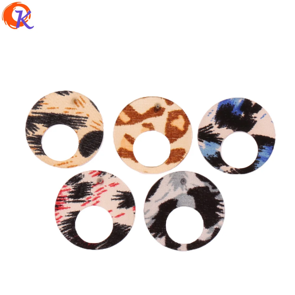 

Cordial Design 20mm 100Pcs Jewelry Making/Earring Stud/Leopard Print Effect/Round Shape/DIY Parts/Hand Made/Earring Findings