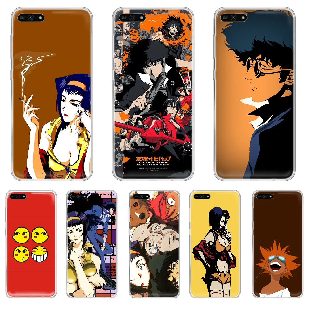 Японский анимационный чехол для телефона Cowboy Bebop Корпус Корпуса HUAWEI honor mate 7A 8S 8X 9 9X