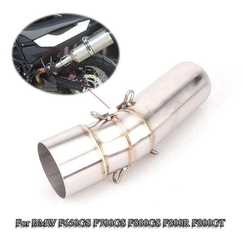 Глушитель выхлопной трубы для мотоцикла F650GS F700GS F800GS F800R F800GT 50 8 мм стальная труба