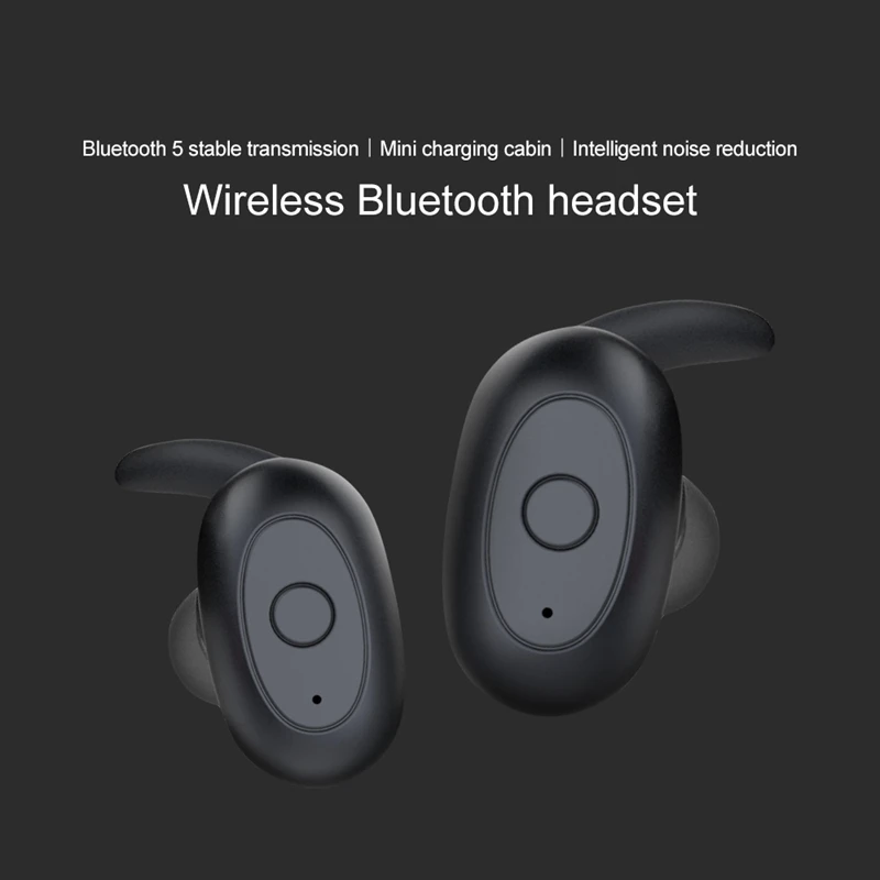 

T100 Wireless Bluetooth 5.0 Mini Charging Cabin Ear HIFI Sport Earphone Headphone TRN V80/V30/IM1/IM2/X6