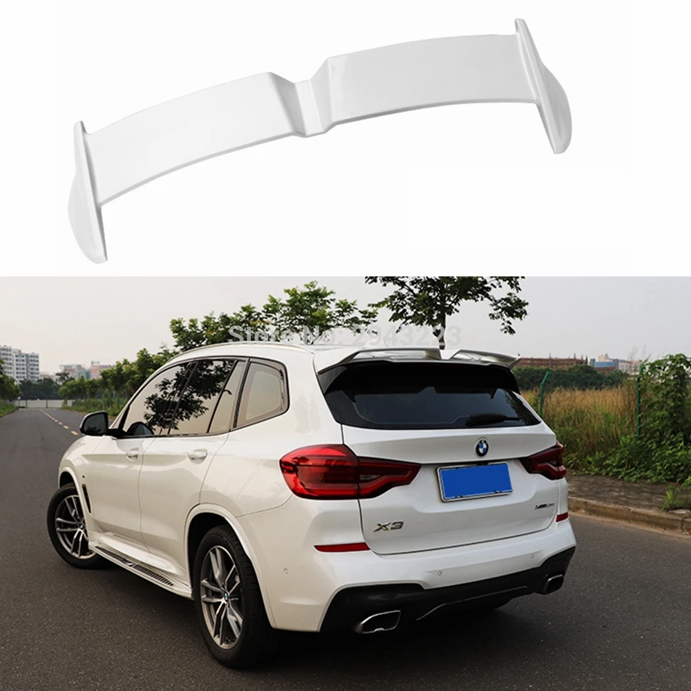 Стайлинг автомобиля ABS пластик Окрашенный черный белый синий цвет задняя крыша