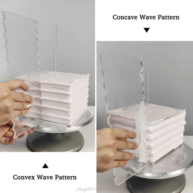 Набор акриловых круглых/квадратных дисков для торта базовые панели с