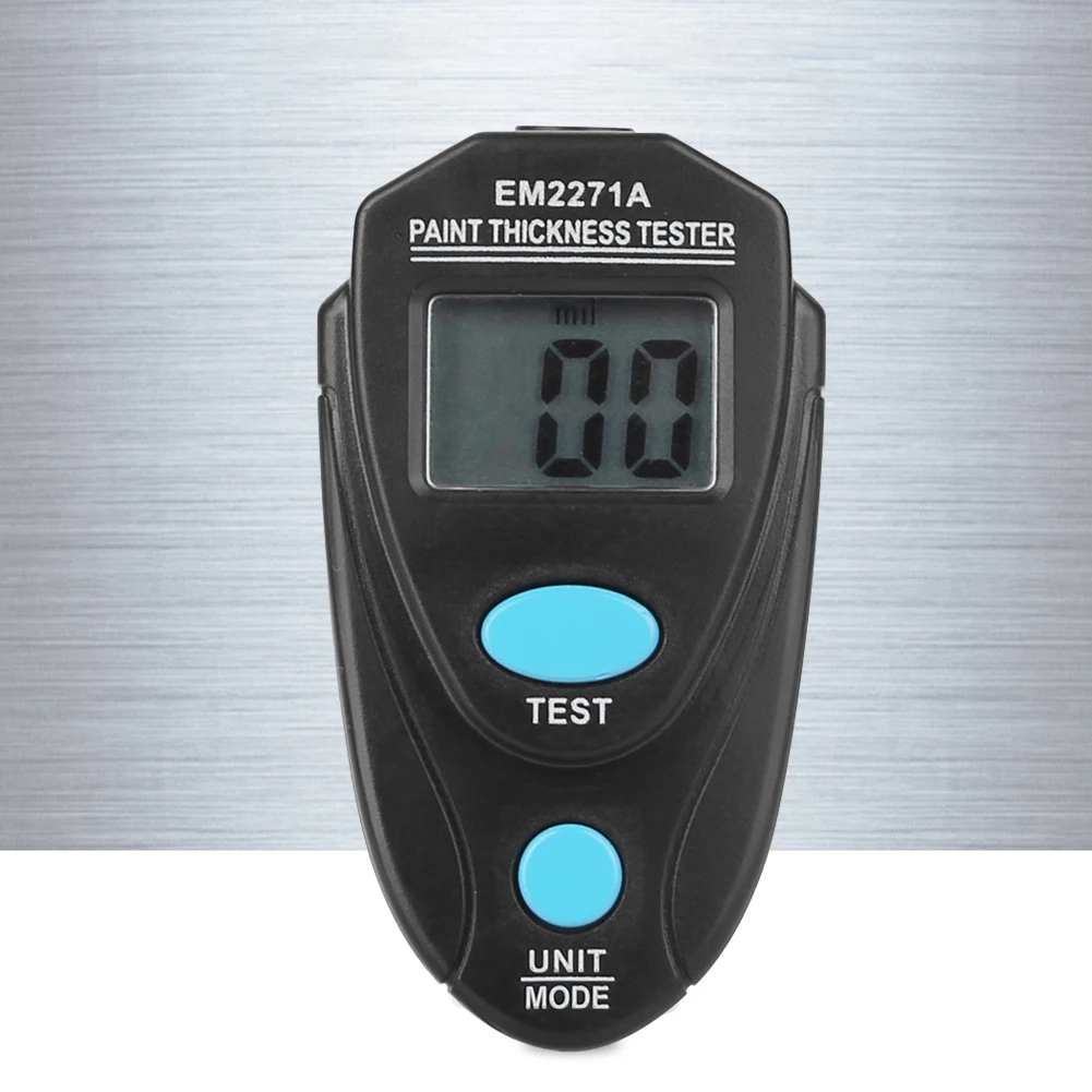 

VODOOL Professional Thickness Gauge Car Paint Film Tester Coating Meter Digital Manual Ultra-precise Measuring Instrument New