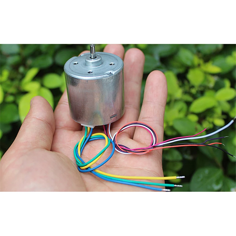 Высокоскоростной маленький бесщеточный двигатель с холла 6000 об/мин-12000 об/мин 10