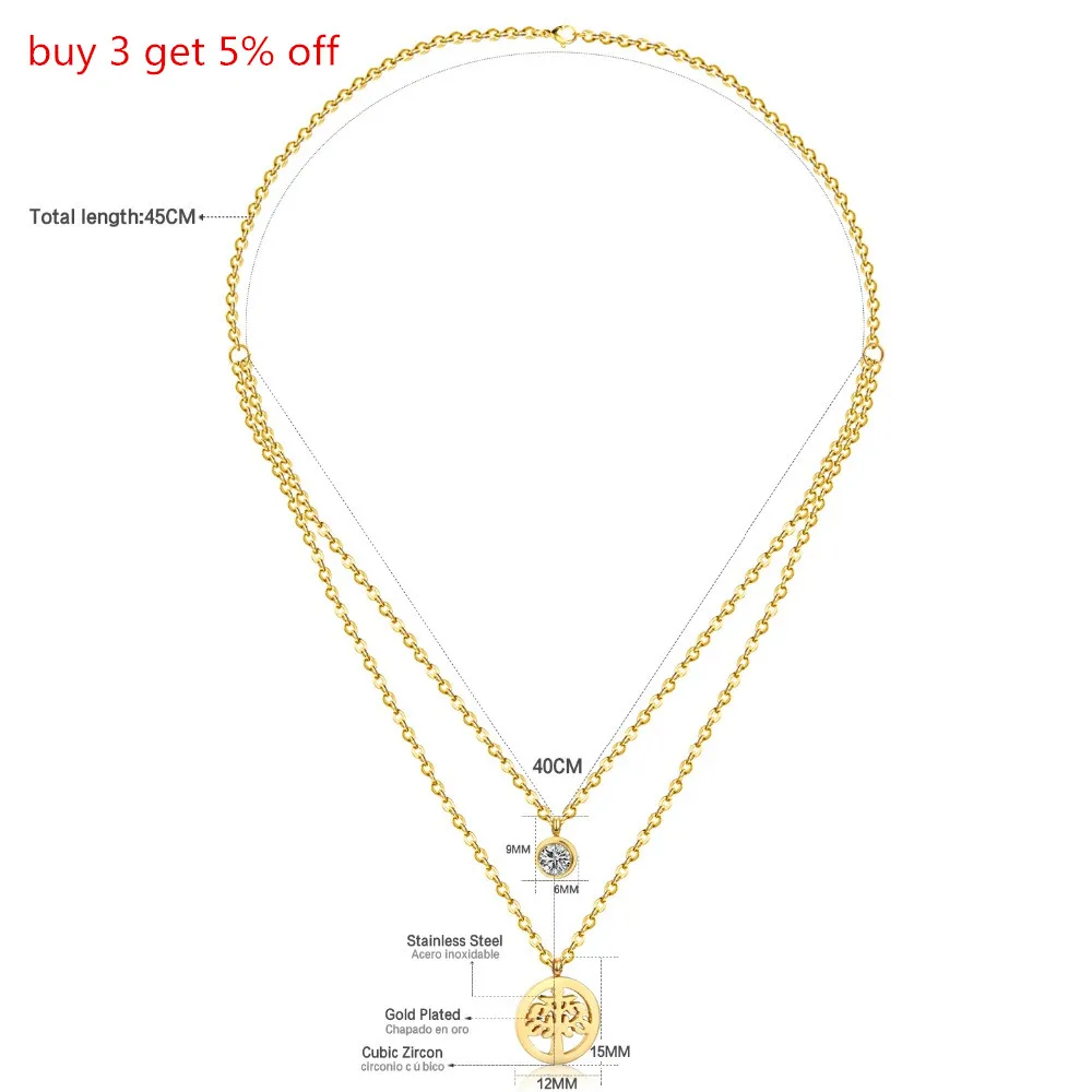 Роскошная круглая подвеска из нержавеющей стали 316l с лимонным деревом и