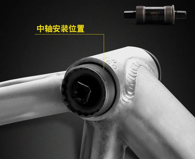 Велосипедный квадратный конический Нижний Кронштейн ISO 103 110 113 116 120 122 5 BSA 68 с