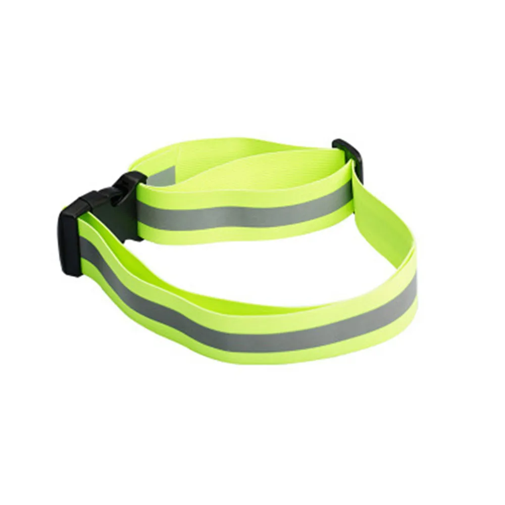 

Unisex Reflective Running Belt Night Running Cycling Walking Adjustable Reflector Strip Extensible Waistband