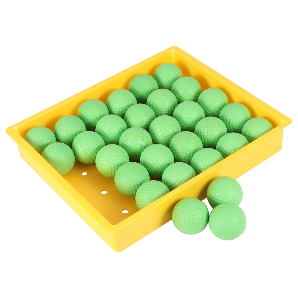 

30 Pcs Practice Indoor Training Aid Training PU Slow Rising Toys (42mm, Green)