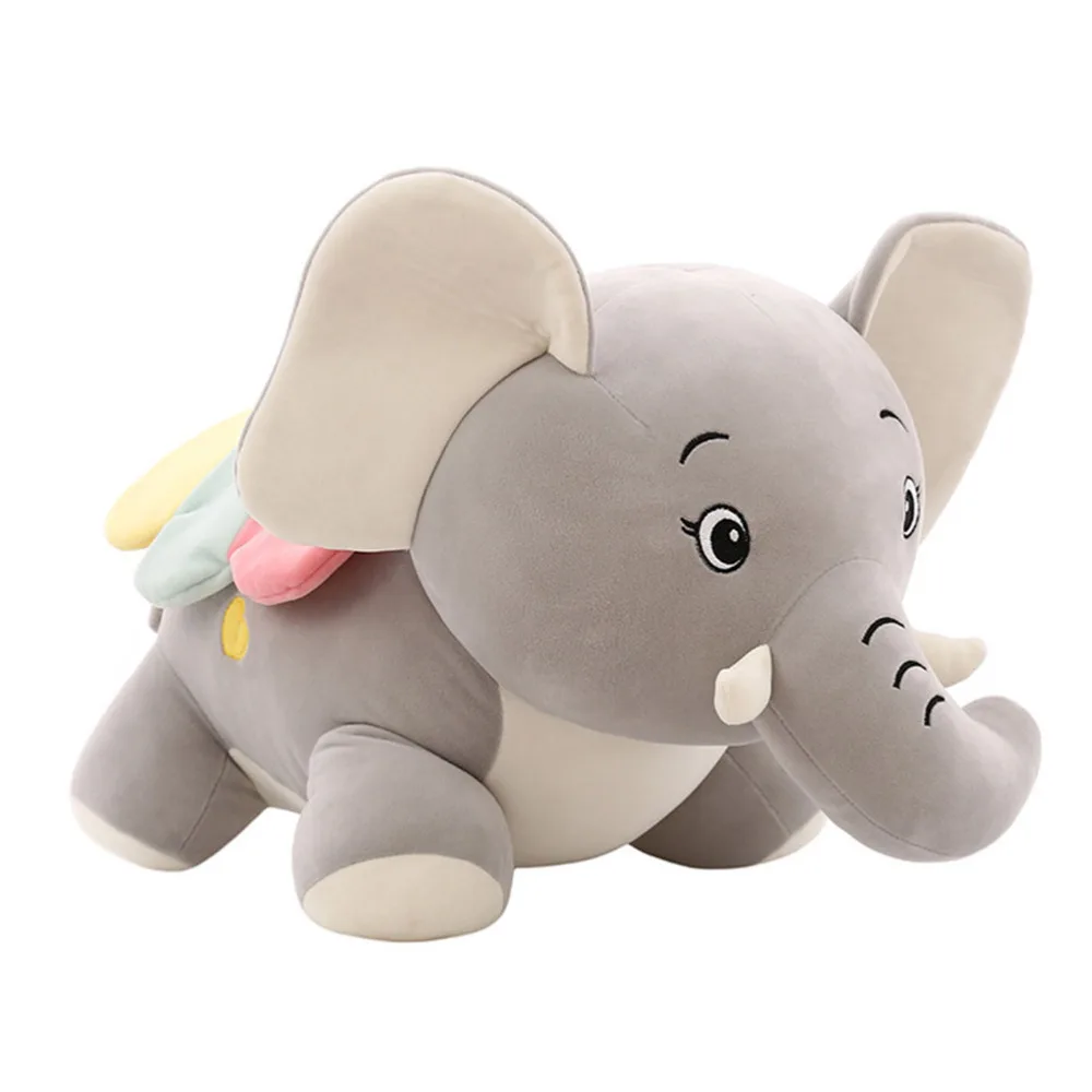 

Interesting Stuffed Animal Plush Adorable Supple Elephant Doll Gift