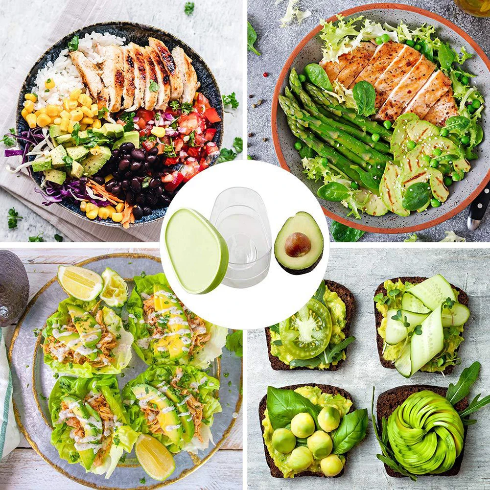 Контейнер для овощей авокадо помидоры лимон портативный контейнер сохранения