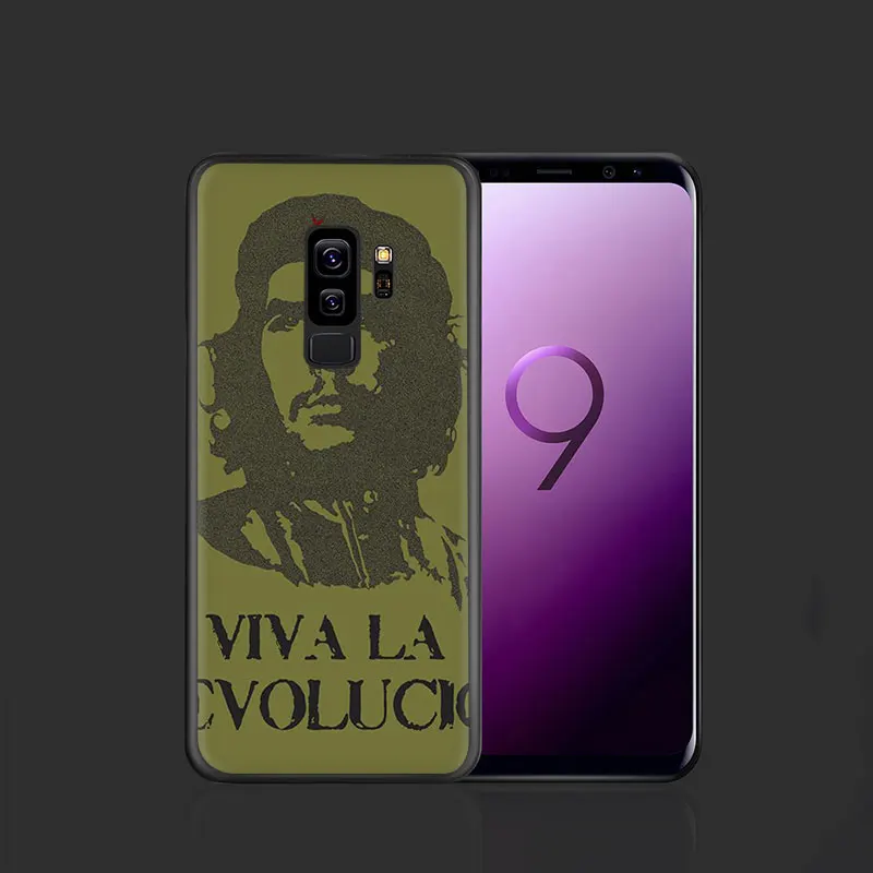 Силиконовый чехол для телефона EWAU Che Guevara Samsung A2 Core A5 A6 plus A7 A8 A9 A10s 20s 20E 30s 40s 50s 60 70S |