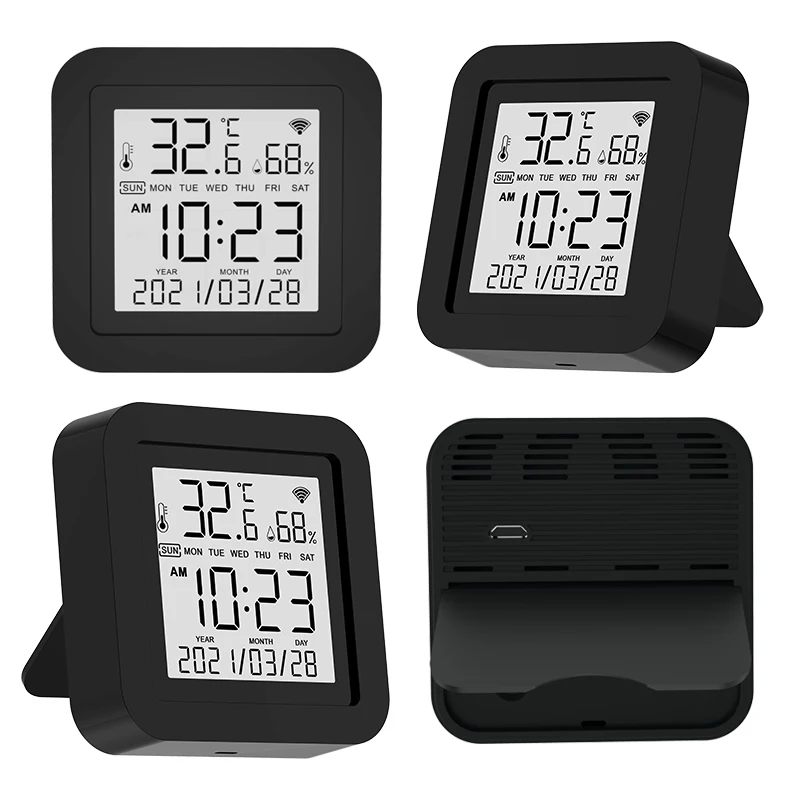 Умный Wi Fi ИК датчик температуры и влажности с пультом ДУ|Пульты ДУ| |