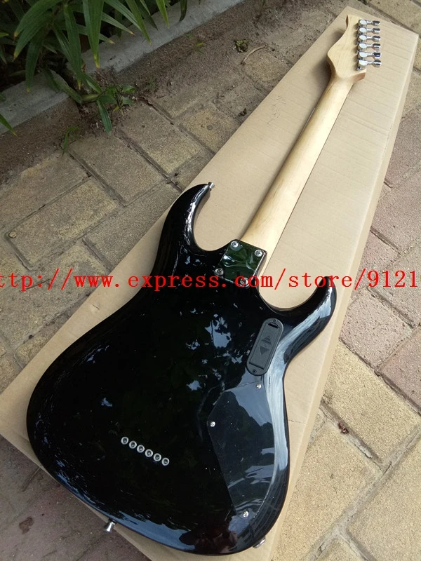 Новая электрогитара с 6 струнами для левой руки корпус из красного дерева и