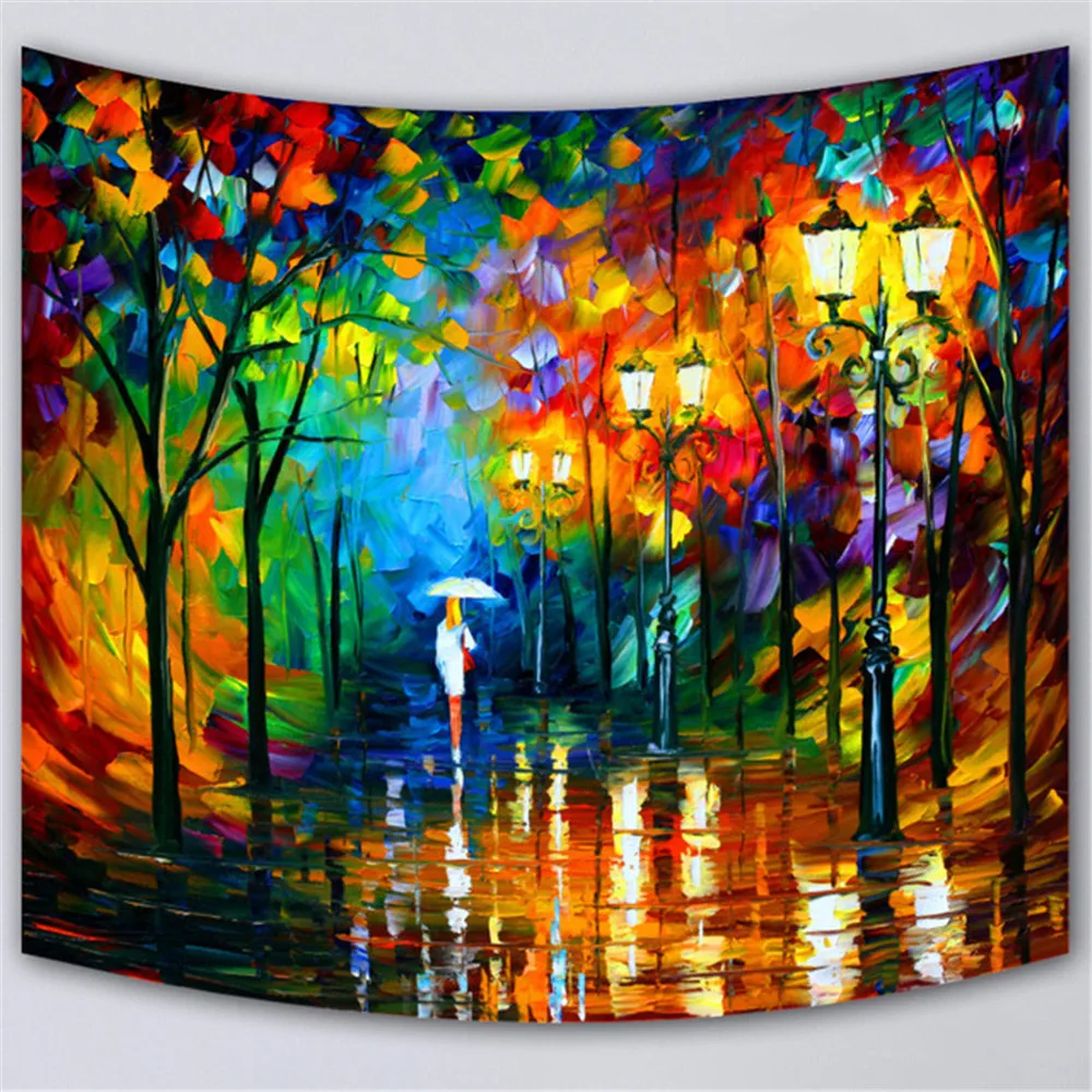 Абстрактная живопись искусство настенные гобелены|Гобелен| |
